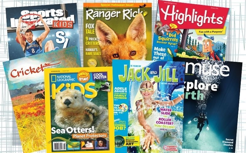 Get kids reading with these 12 amazing magazines for ages 6-14