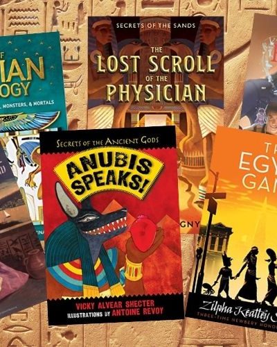 Ancient Egyptian Book List for Middle Grade Readers (ages 9-12)